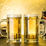 加厚耐用！橡暮 耐热玻璃杯400ml 2只装