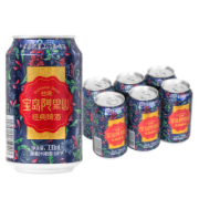 京东极速版：宝岛阿里山 经典啤酒 330mL*6罐