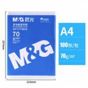 M&G 晨光 A4复印纸 70g 100张/袋