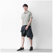 lativ 诚衣 男士简约polo衫 *3件