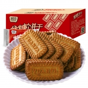 其妙 焦糖饼干 比利时风味 箱装500g