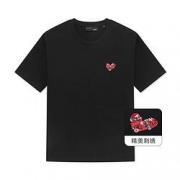 GXG 圆领短袖T恤  情侣 GHC144005B000