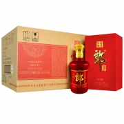 LANGJIU 郎酒 珍品郎 53度 酱香型白酒 500ml*6瓶