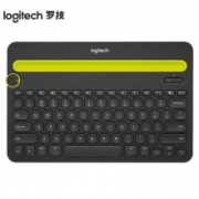 logitech 罗技 K480 蓝牙无线薄膜键盘 深沉黑 无光