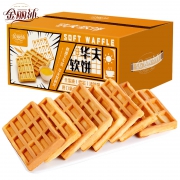 Huamei 华美 原味味华夫饼干 1kg 整箱