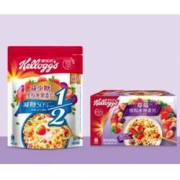 PLUS会员：Kellogg's 家乐氏 水果麦片338g+草莓味490g*2件