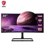 MSI 微星 PAG304CR 30英寸 VA显示器（2560×1080、21:9、200Hz、1ms、1500R）
