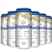 口感清爽！Hoegaarden 福佳 小麦白啤酒310ml*6听