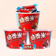 德芙 脆香米牛奶巧克力 216g*3桶