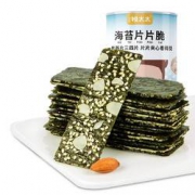 PLUS会员：姚太太 海苔片片脆 40g*5件