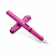 LAMY 凌美 狩猎者Safari 钢笔 粉红色 F尖 不带吸墨器