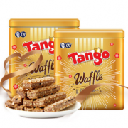 印尼进口！Tango 奥朗探戈 咔咔脆巧克力夹心威化饼干325g