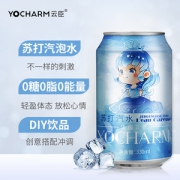 悦动力 云臣  无糖苏打水气泡水330ml*24罐