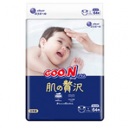 GOO.N 大王 奢华肌滋润保湿 婴儿纸尿裤 S 64片*2包