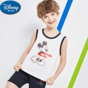 柔软亲肤！Disney 迪士尼 儿童背心套装