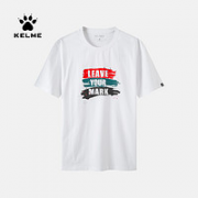 KELME 卡尔美 36911003 男士纯棉短袖T恤