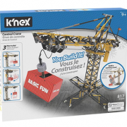 高91cm！K'nex 科乐思 可控重型塔吊 积木套装 带电机  直邮含税到手￥430.99