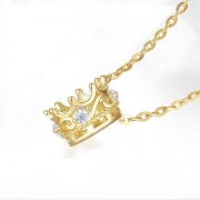 CHOW TAI SENG 周大生 S1PC0004 S925银皇冠项链