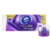 Vinda 维达 棉韧立体美 有芯卷纸 4层130克20卷*2件