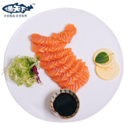 30日0点！渔天下 冷冻三文鱼刺身(大西洋鲑) 100g 6-8片