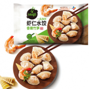 PLUS会员！bibigo 必品阁 香嫩竹笋虾仁水饺 230g