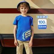 Skechers 斯凯奇 儿童 100%纯棉T恤