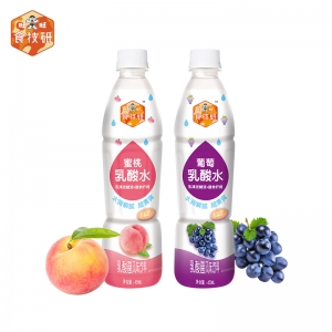 旺旺食技研哎呦果味乳酸水450ml6瓶2