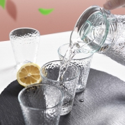肆零肆 锤纹玻璃杯 2只装