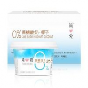 简爱 0蔗糖酸奶-椰子 135g*4杯