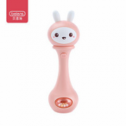 beiens 贝恩施 婴儿智能声光手摇铃 YZ06 樱花粉