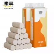 京东极速版：惠寻 实芯卷纸 4层 10卷*2提