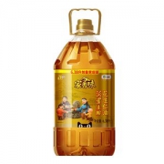 中粮旗下顶级花生油 福临门 家香味沂蒙土榨花生仁油 6.38L