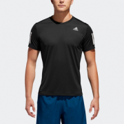 舒适透气！adidas 阿迪达斯 OWN THE RUN TEE DX1312  男运动短袖