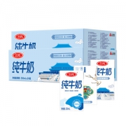 天猫超市 三元 方白纯牛奶 250ml*24盒*2箱