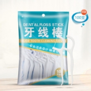 丽容 牙线棒家庭装 100支*6件