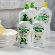猫超次日达，澳洲市场销冠，洗碗水可浇花：400mlx3瓶 MorningFresh 高浓缩洗洁精