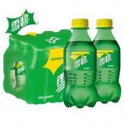 可口可乐 雪碧 柠檬味迷你汽水 300ml *6瓶