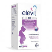 德国拜耳旗下！Elevit 爱乐维 孕期藻油DHA软胶囊60粒