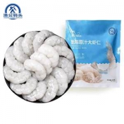 渔公码头 冷冻虾仁 200g*6袋 20-25只/袋