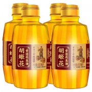 plus会员：胡姬花 古法小榨 花生油400ml*4瓶+丸荘酱油150ml*1瓶