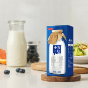 三元 小方白全脂纯牛奶 200ml*24盒