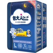 PLUS会员：包大人 成人纸尿裤 夜用 L10片