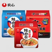 农心 辣白菜/辛拉面/拌面 15袋组合装