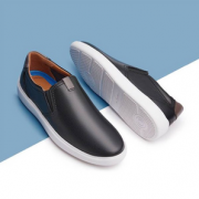 2021新款，Clarks 其乐 Cambro Step 男士一脚蹬休闲皮鞋