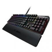 PLUS会员：ASUS 华硕 TUF K3 机械键盘 黑色