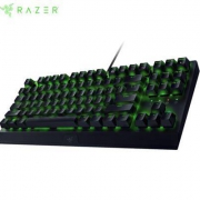 18点：RAZER 雷蛇 小蜘蛛 黑寡妇蜘蛛 X 有线机械键盘 87键 绿轴 竞技版