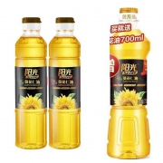 京喜app：金龙鱼 阳光鲜榨 葵花仁油 400ml*2瓶+700ml*1瓶