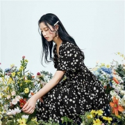 3日10点：LEDIN 乐町 CWFAA244189 女士碎花连衣裙