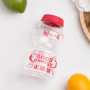 PLUS会员！bianli 倍乐 塑料水杯 480ml 正能量熊猫
