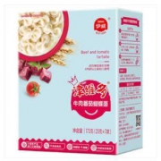 Eastwes 伊威 宝宝无盐蝴蝶面条 牛肉番茄味 175g*5件